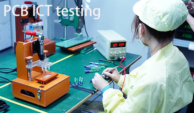 PCB ICT testing