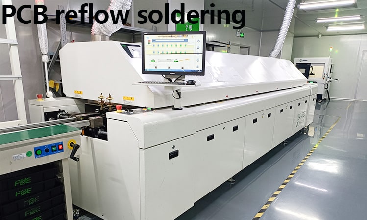PCB reflow soldering PCB reflow soldering