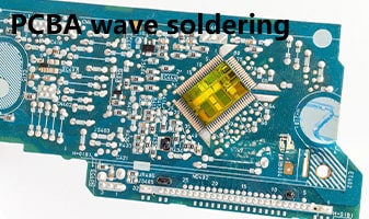 PCBA wave soldering