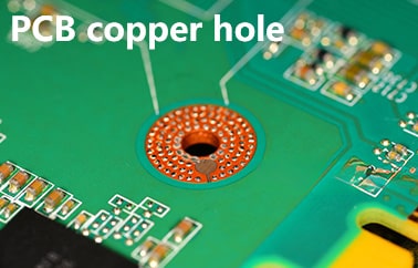 PCB copper hole