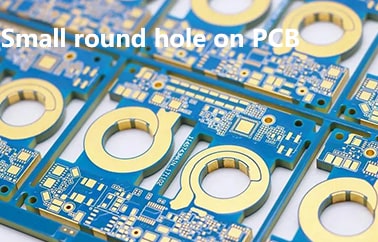 PCB small round hole