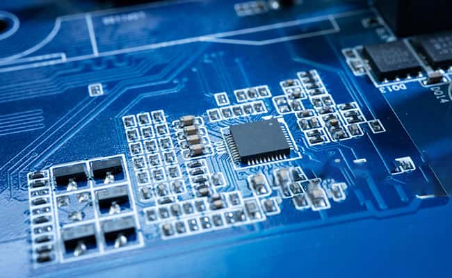 blue PCB